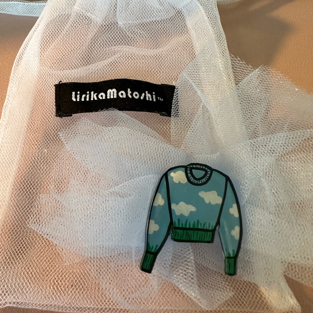 Lirika Matoshi Cloud Sweater Pin